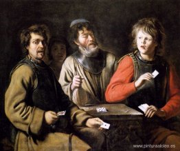 jugadores de cartas jugadores de cartas