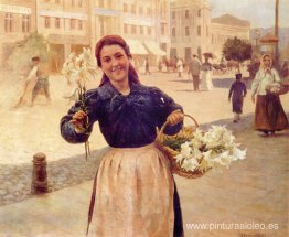 Niña de las flores de Kiev Niña de las flores de Kiev