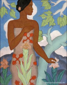 mujer hawaiana mujer hawaiana