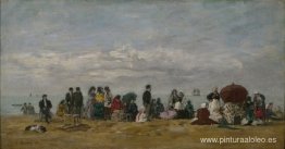 La playa de Trouville La playa de Trouville