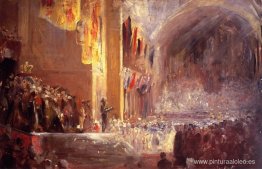 Boceto para la apertura del Primer Parlamento Boceto para la apertura del Primer Parlamento