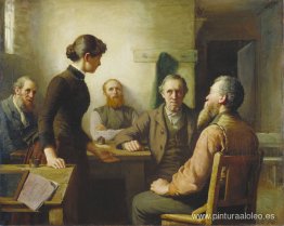 Una reunión de los administradores de la escuela Una reunión de los administradores de la escuela