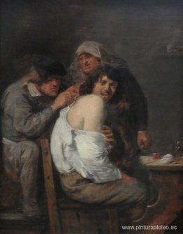 La operación de espalda La operación de espalda