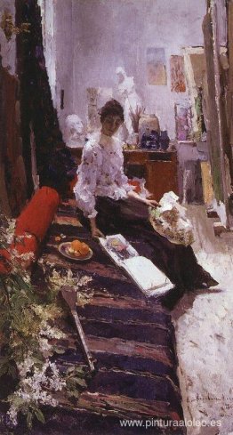 En el estudio del artista En el estudio del artista