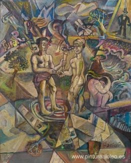 Composición cubo-futurista Composición cubo-futurista