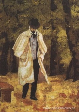 Hombre en el bosque de Boulogne Hombre en el bosque de Boulogne