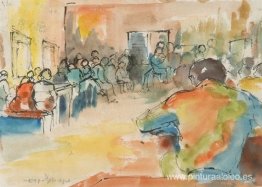 Comedor en el Kibutz Comedor en el Kibutz