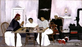 Jugadores de dominó Jugadores de dominó