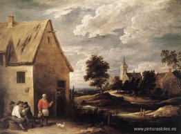 Escena del pueblo Escena del pueblo