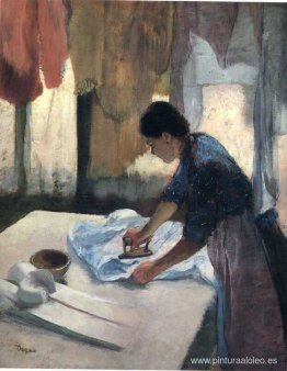 mujer planchando mujer planchando