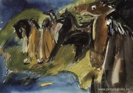 Jinetes en el río Jinetes en el río