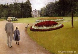 El parque de la propiedad Caillebotte en Yerres El parque de la propiedad Caillebotte en Yerres