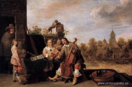 El pintor y su familia El pintor y su familia