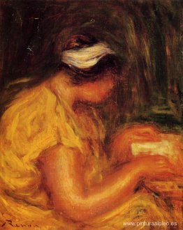 Mujer joven leyendo Mujer joven leyendo