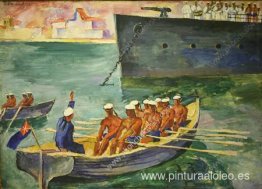 Escuela de jóvenes. (Llegó el primero). Escuela de jóvenes. (Llegó el primero).