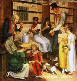 Mujer pimentera en el mercado de Filadelfia Mujer pimentera en el mercado de Filadelfia