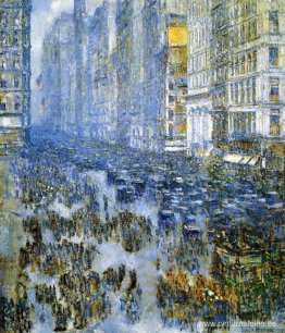 Quinta Avenida en invierno Quinta Avenida en invierno