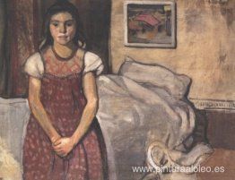 Chica antes de la cama Chica antes de la cama
