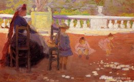 En los jardines de Luxemburgo En los jardines de Luxemburgo