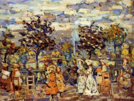 En los jardines de Luxemburgo En los jardines de Luxemburgo