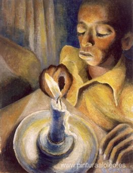 El niño y la vela El niño y la vela