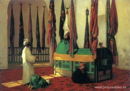 Oración en el mausoleo del sultán Qayut Oración en el mausoleo del sultán Qayut