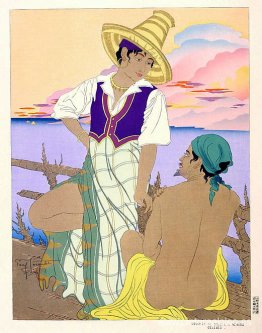 Coucher De Soleil A Menado. Célebes Coucher De Soleil A Menado. Célebes