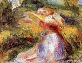 Mujer joven con sombrero Mujer joven con sombrero