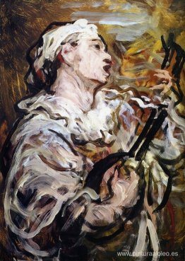 Pierrot con guitarra Pierrot con guitarra
