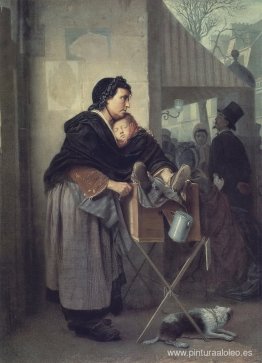 Organillero en París Organillero en París