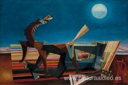 Homenaje al Douanier Rousseau, el sueño del bohemio dormido Homenaje al Douanier Rousseau, el sueño del bohemio dormido