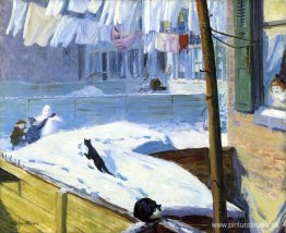 Patios traseros, Greenwich Village Patios traseros, Greenwich Village