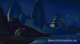 Luces en el Ganges. Llama de felicidad. Luces en el Ganges. Llama de felicidad.