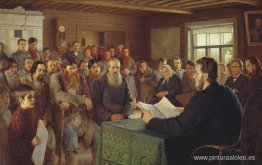 Lectura dominical en la escuela rural Lectura dominical en la escuela rural