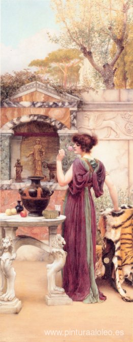En el Santuario del Jardín, Pompeya En el Santuario del Jardín, Pompeya