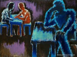 Hombres en la mesa Hombres en la mesa