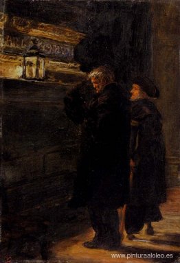 Pensionistas de Greenwich en la tumba de Nelson Pensionistas de Greenwich en la tumba de Nelson