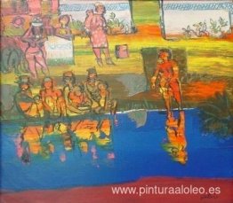 Reflejos en un río Reflejos en un río