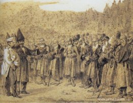 Presentación de los jefes (oficiales rusos y caucásicos) Presentación de los jefes (oficiales rusos y caucásicos)