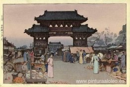 Mercado en Mukden Mercado en Mukden