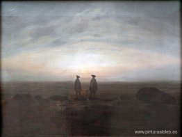 dos hombres junto al mar dos hombres junto al mar