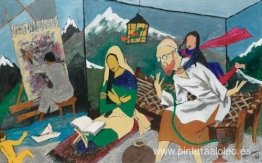 Sin título (La familia de Husain) Sin título (La familia de Husain)