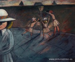 Colegialas jugando Colegialas jugando