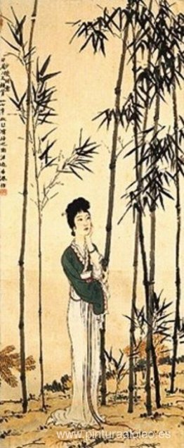 Una belleza en un poema Tang Una belleza en un poema Tang