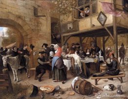 Fiesta de la Cámara de Retóricos cerca de la puerta de la ciudad Fiesta de la Cámara de Retóricos cerca de la puerta de la ciudad