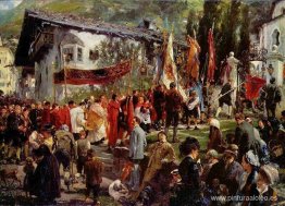 Fronleichnamsprozession en Hofgastein Fronleichnamsprozession en Hofgastein