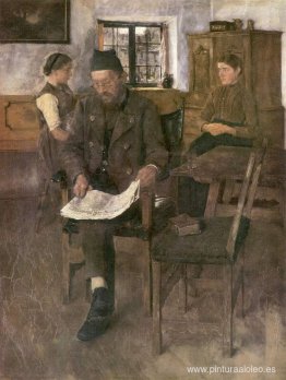 el lector de periódico el lector de periódico