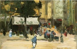 Esquina de la calle en París Esquina de la calle en París