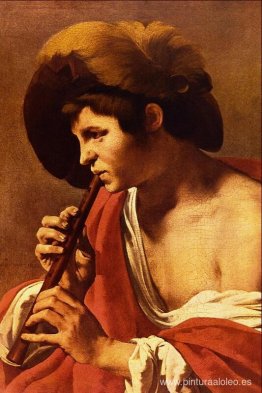 niño tocando una flauta dulce niño tocando una flauta dulce