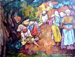 Composición con mujeres campesinas Composición con mujeres campesinas